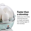 Hamilton Beach 3-in-1 Electric Egg Cooker for Hard Boiled Eggs,