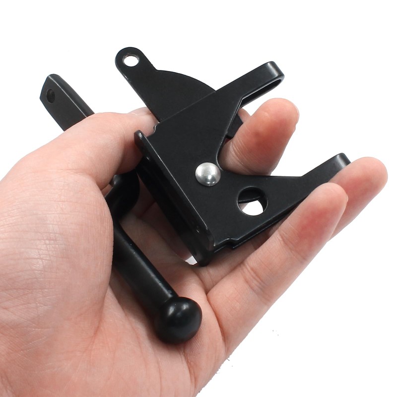 Bonsicoky Self-Locking Gate Latch, Heavy Duty Gate Latch, Automatic Gravity