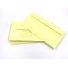 100 Window Envelopes, 220 mm x 110 mm, Yellow, Light
