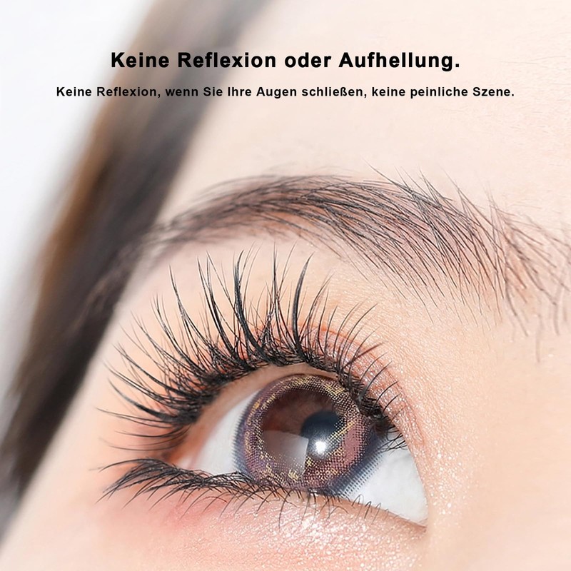 False Eyelash Extensions Lashes Set Cat Eye Curly Lashes 6D