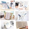 Lemical Desktop Sturdy Bookstand for Cookbook Adjustable Book Holder Reading