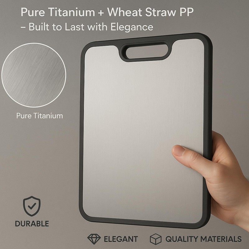 Cutting board titanium, non slip cutting board, cutting boards for