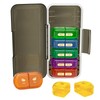 Codcaw Weekly Pill Organizer 2 Times a Day, Moisture-Proof, Detachable