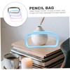 GRIRIW 4Pcs Large Multi Use Pencil Bag Convenient Organizer for