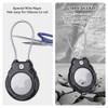 GOCII AirTag Holder with Wire Cable - Ultra-Durable 4 Pack