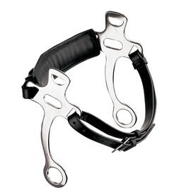 Sprenger Pony 4214500055 (Hackamore Black Stainless Steel, 55