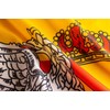 PHENO FLAGS Baden Flag - Federal State Flag with Brass