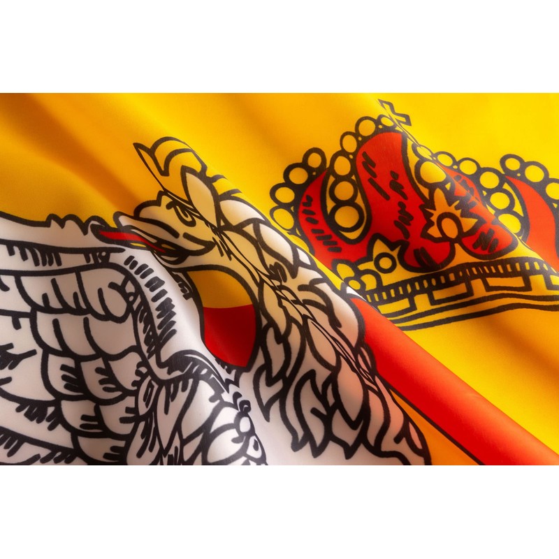 PHENO FLAGS Baden Flag - Federal State Flag with Brass