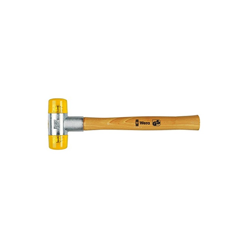 Wera 05000005001 Soft Hammer with Cellidor Heads # 1 x