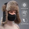 HDGSAFD 1 Ear Protection Hat and 1 Windproof Mask, Warm