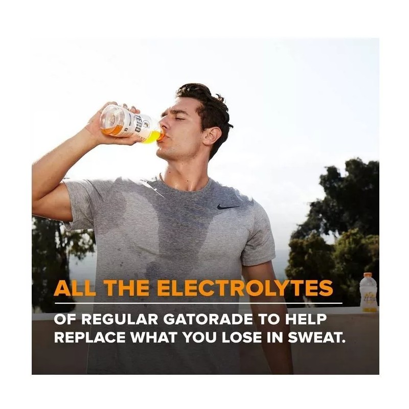 Gatorade Thirst Quencher Zero Sugar Sports Drink, Strawberry Kiwi, 20oz