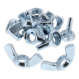 Bulk Hardware BH02780 - Tuerca de ala M8 (5/16 pulgadas, chapado en zinc, 15 unidades)