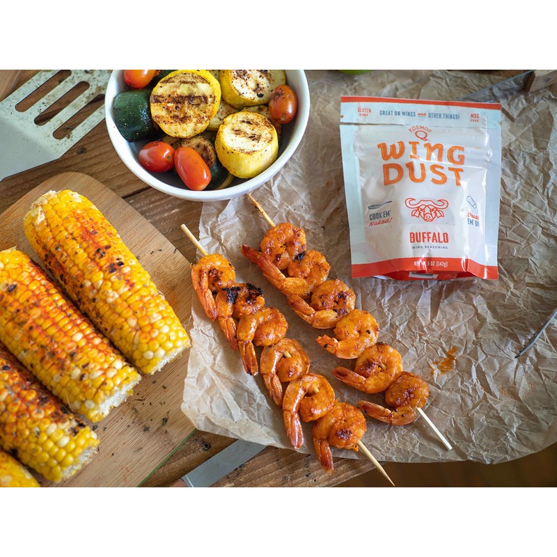 Kosmos Q Buffalo Wing Dust, Classic Buffalo Seasoning Powder For