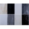 Pocoukate Stained Glass Sheets 8 pcs Variety Stained Glass kit