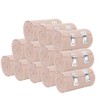 12pcs 7.5cm x 4.5m Elastic Bandage Wound Dressing Comfortable Emergency