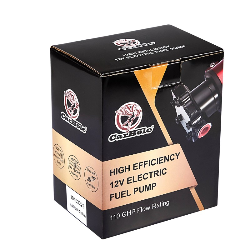 CarBole 110GPH, 12V DC, 13-14 PSI Electric Fuel Transfer Pump