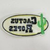 Cactus Ropes Patch Embroidered Round Logo