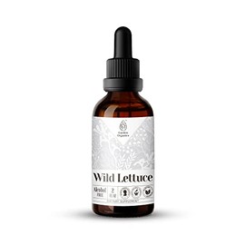 Wild Lettuce Alcohol-Free Natural Tincture Extract, Immune System Booster, Liquid Drops Made from 100% (2 fl oz)