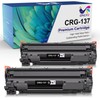 ONLYU 2x CRG 137 Toner For Canon 137 Toner Cartridge