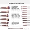 LHLXZQ Makeup Brush Set, Professional Makeup Brushes Set, Gift Set
