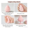 8kit De Esponja Para Maquillaje Con Brochas Kabuki Para Base