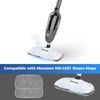 Mxnsewr Microfiber Steam Mop Pads X2 MX-C021 Steam Mops, Durable,