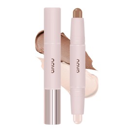 KIADZIE Highlight Shading Stick, Natural Skin Color, Healthy Shading, Double End, Highlight Stick, Not Easy to Collapse, Face Smoothing Effect, Hold Long Time
