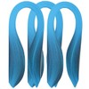 ODETOJOY Quilling Paper Strips Sea Blue 3mm 5mm 10mm Quill
