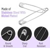 Mr. Pen - 1000 Pack 1.1 Inch Silver Safety Pins