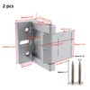 WDONAY Flip Locks for Inside Door, Aluminum Alloy Thickening Plating