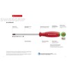 PB Swiss Tools SwissGrip Screwdriver Set with Wall Rack for