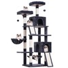 Gitelsnour Cat Tree, 71'' (180cm) Cat Tower for Indoor Cats