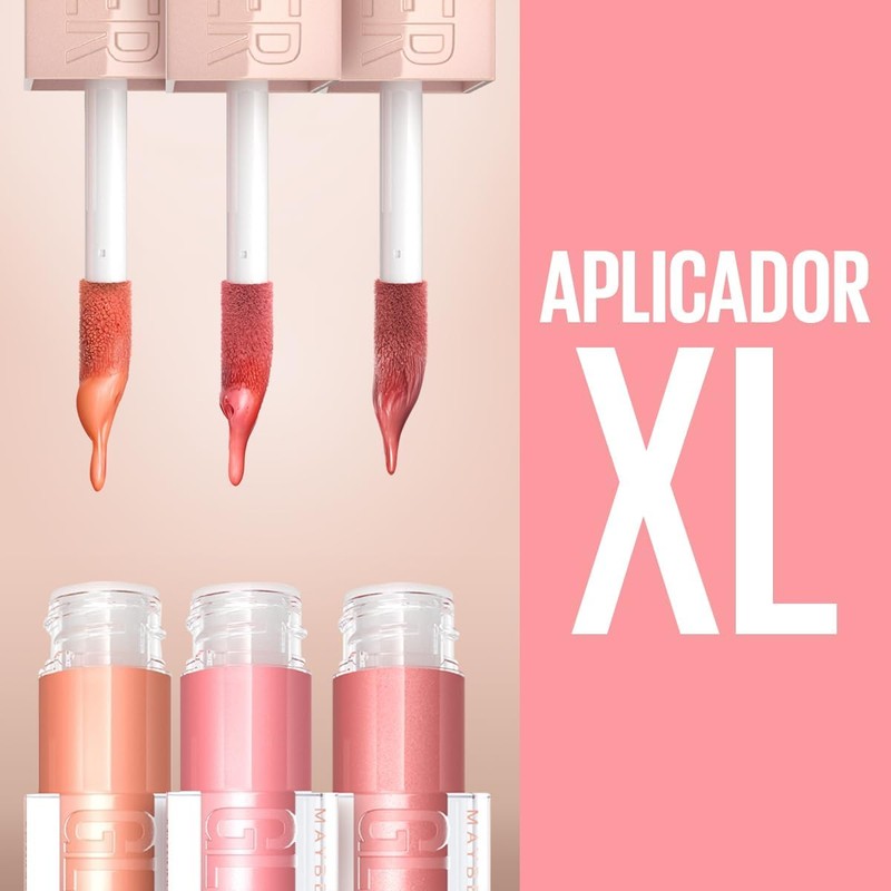 Maybelline Gloss hidratante de larga duración con Ácido Hialurónico
