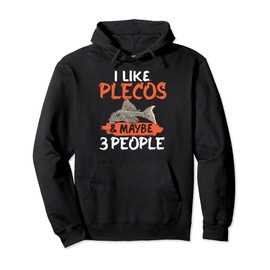 Plecostomus Pleco Fish Aquarium Food Tank Zebra Cave Pullover Hoodie