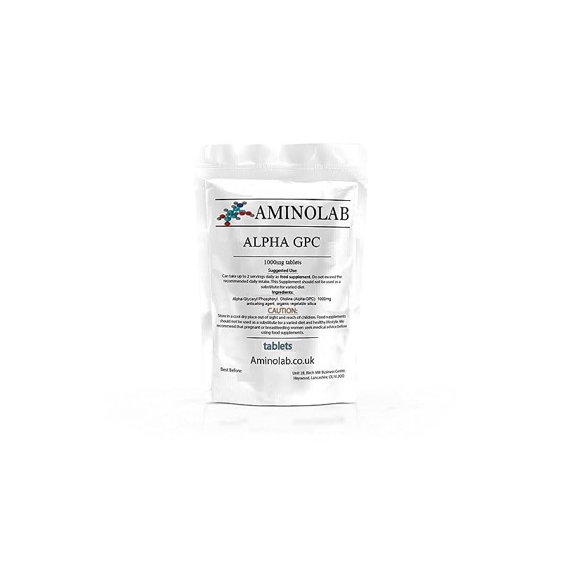 Aminolab - Alpha 99% GPC 1000mg 365 Tablets