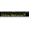 Online-Welcome Russian English Fluorescent glowing keyboard sticker
