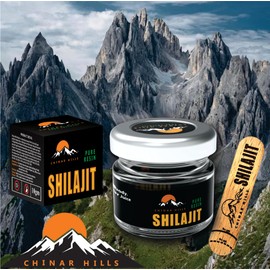 Pure Himalayan Shilajit Resin Sun Dried & Gold Graded Shilajit