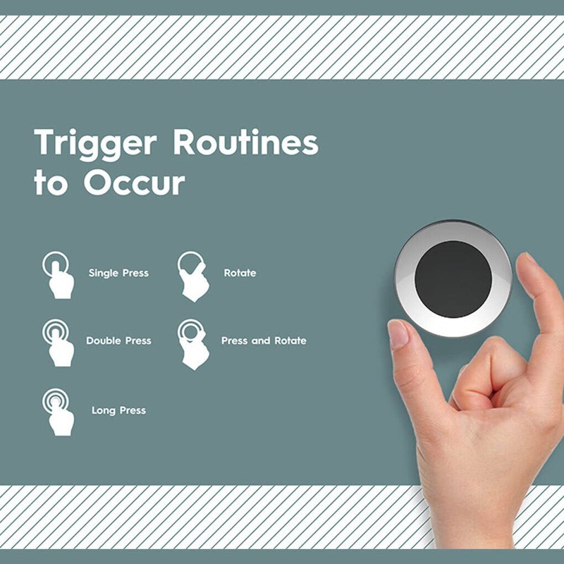 Tuya ZigBee 2-in-1 Bedroom Smart Dimming Switch Remote Control Lamp