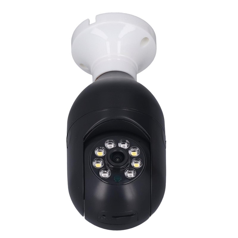 Light Bulb Security Camera Wireless Wifi Video Intercom E27 Infrared