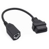E-Car Connection 3 Pin to 16 pin OBD2 Adapter Cable