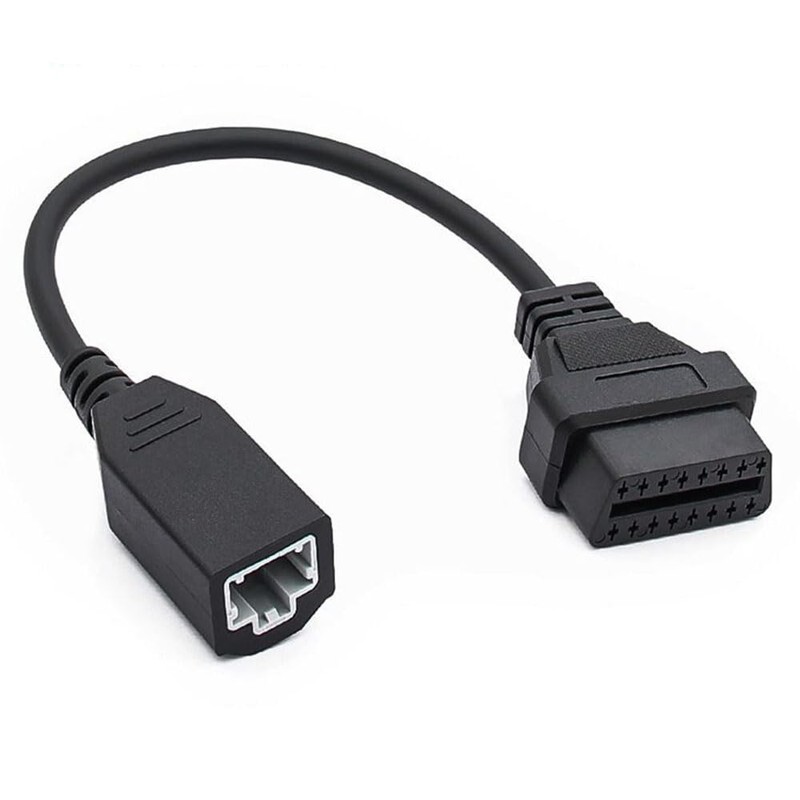 E-Car Connection 3 Pin to 16 pin OBD2 Adapter Cable