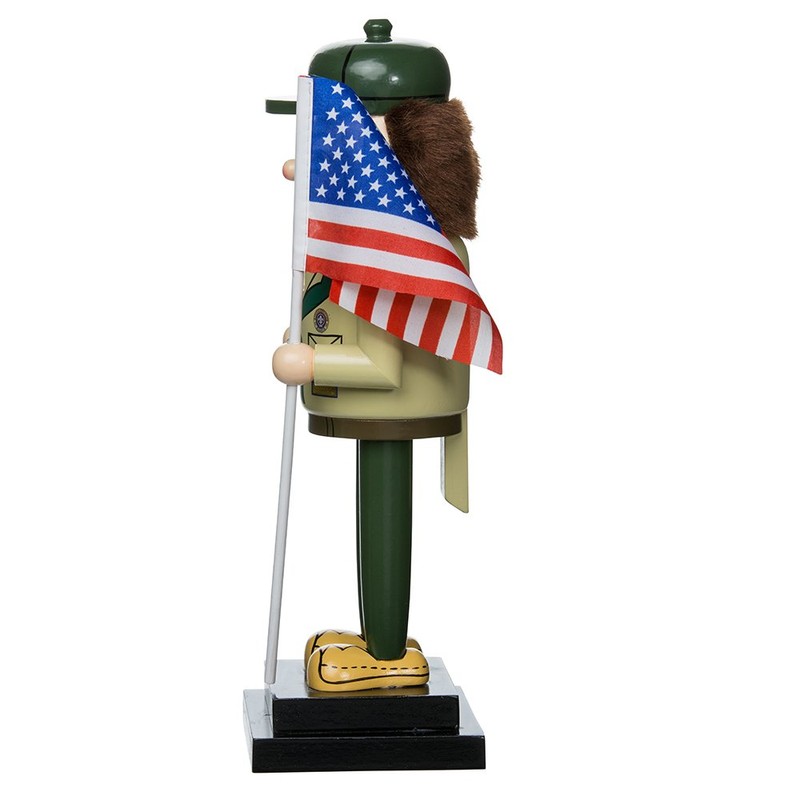Kurt Adler 12.5" Wooden Boy Scout Nutcracker