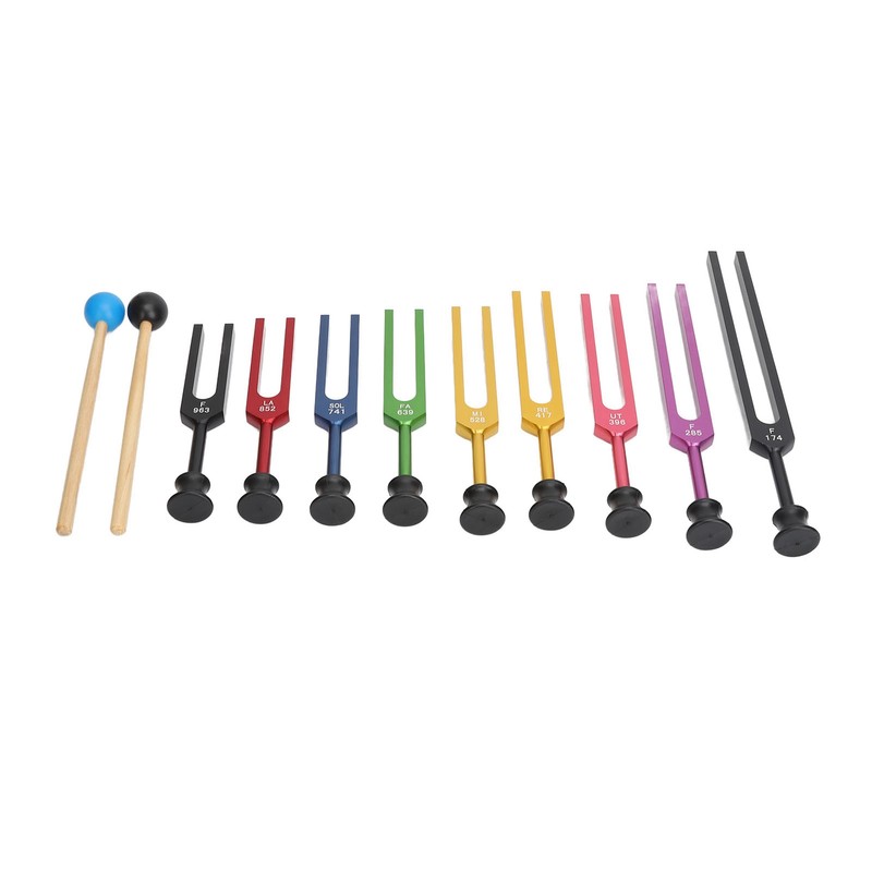 Tuning Forks Set Aluminum Alloy Long Vibration Time Resonant Tuning