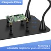 Drdefi Magnetic Helping Hands Soldering Station 10X Magnifying Lamp Large