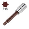 sourcing map 1/2-Inch Drive T45 Torx Bit Socket S2 Steel