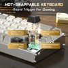 ATTACK SHARK X68MAX HE 60% Wired Magnetic Switch Keyboard,Full Aluminum