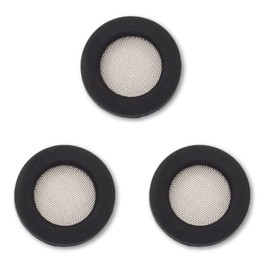 Shower Head Gasket Silicone Washer Silicone Filter Gasket for Shower Head Water tap Faucet (Black 3 Pcs)
