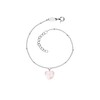 Engelsrufer ERB-HEART-RQ Women's Bracelet with Heart Pendant in Sterling Silver