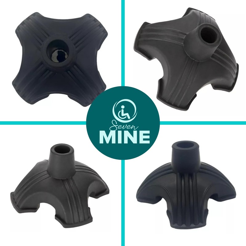 Seven Mine Repuesto Punta Estabilizadora para Bastón de 4 Puntas