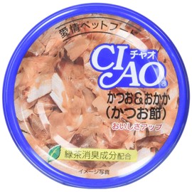 CIAO Bonito & Bonito Flakes, 3.0 oz (85 g), Set of 6